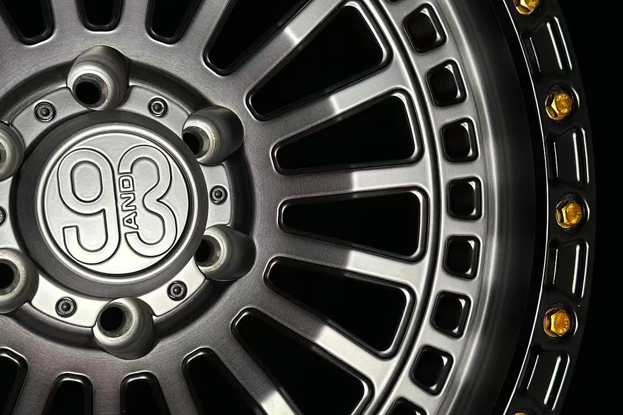 9&3 Wheels FR-19R | 6061-T6 Forged | Simulated Beadlock w/ Removable Ring