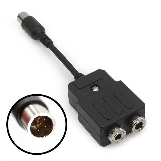 General Aviation Headset to 5-Pin Adapter