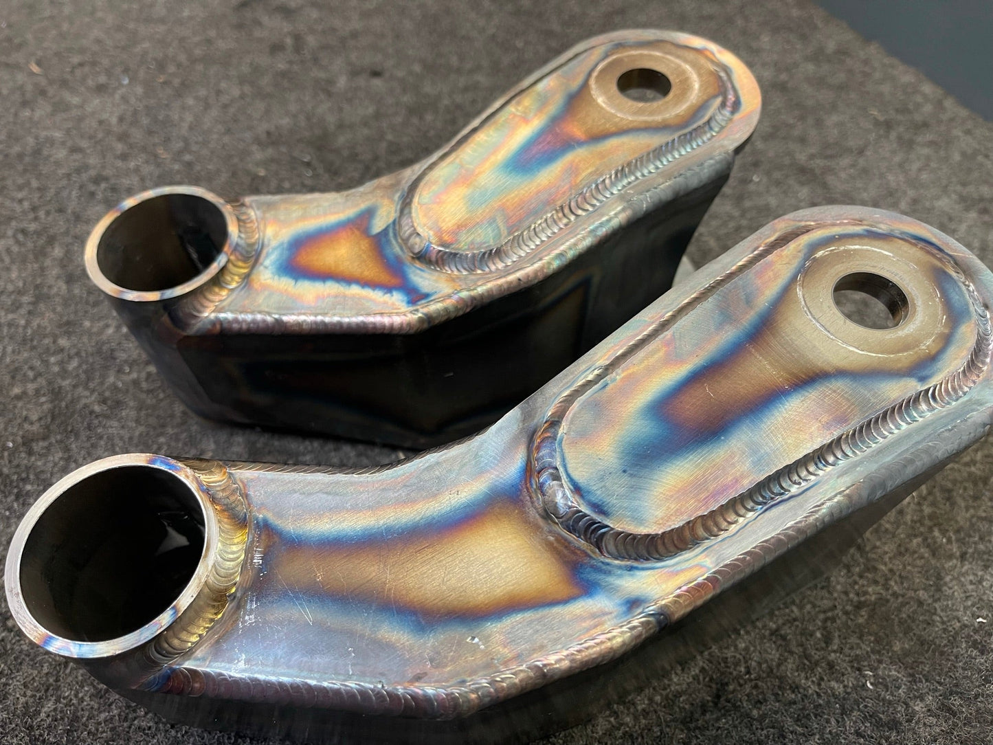 Gen 2 Raptor Shackles by Foutz Motorsports - MIG Welded