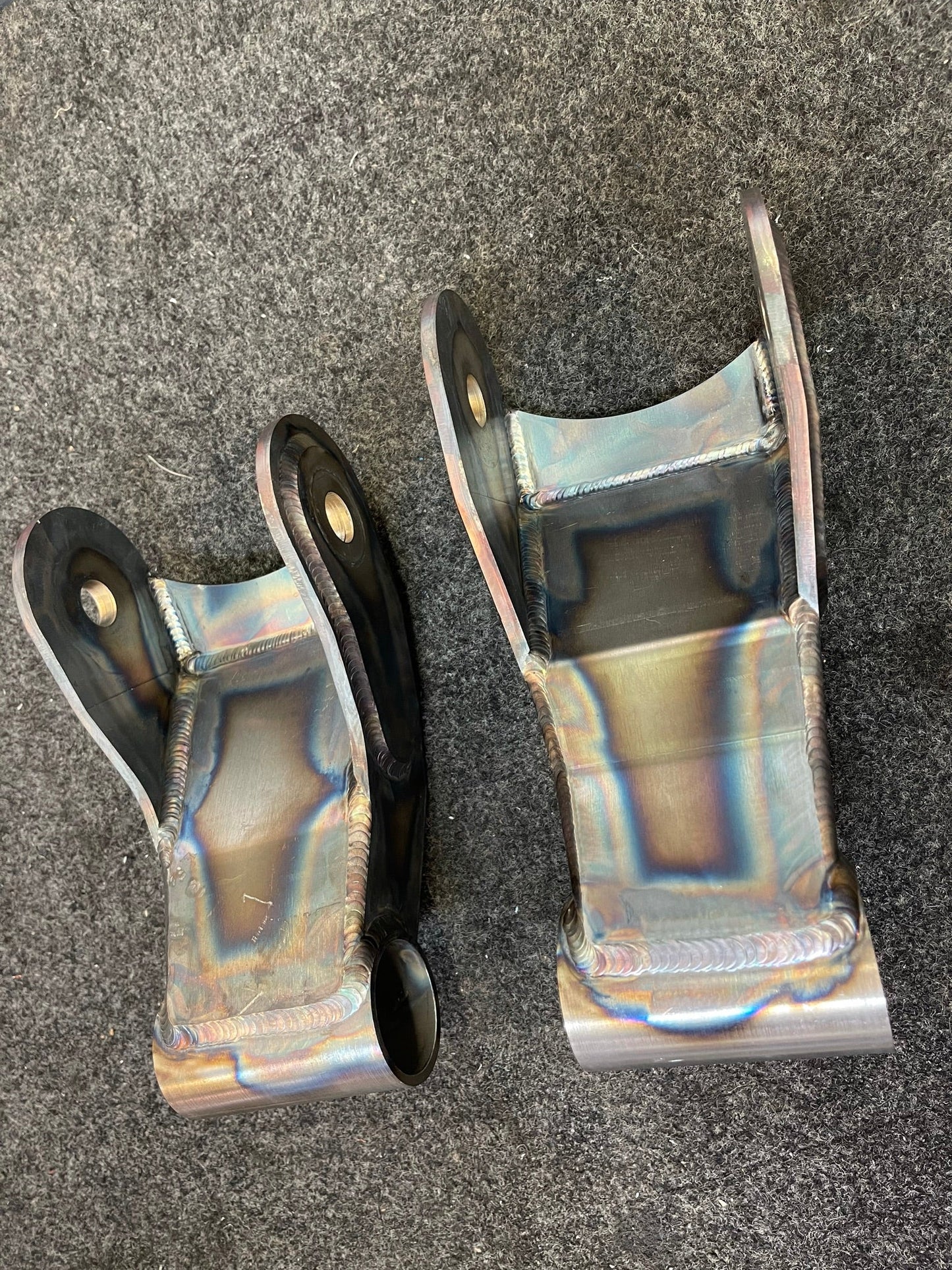 Gen 2 Raptor Shackles by Foutz Motorsports - MIG Welded