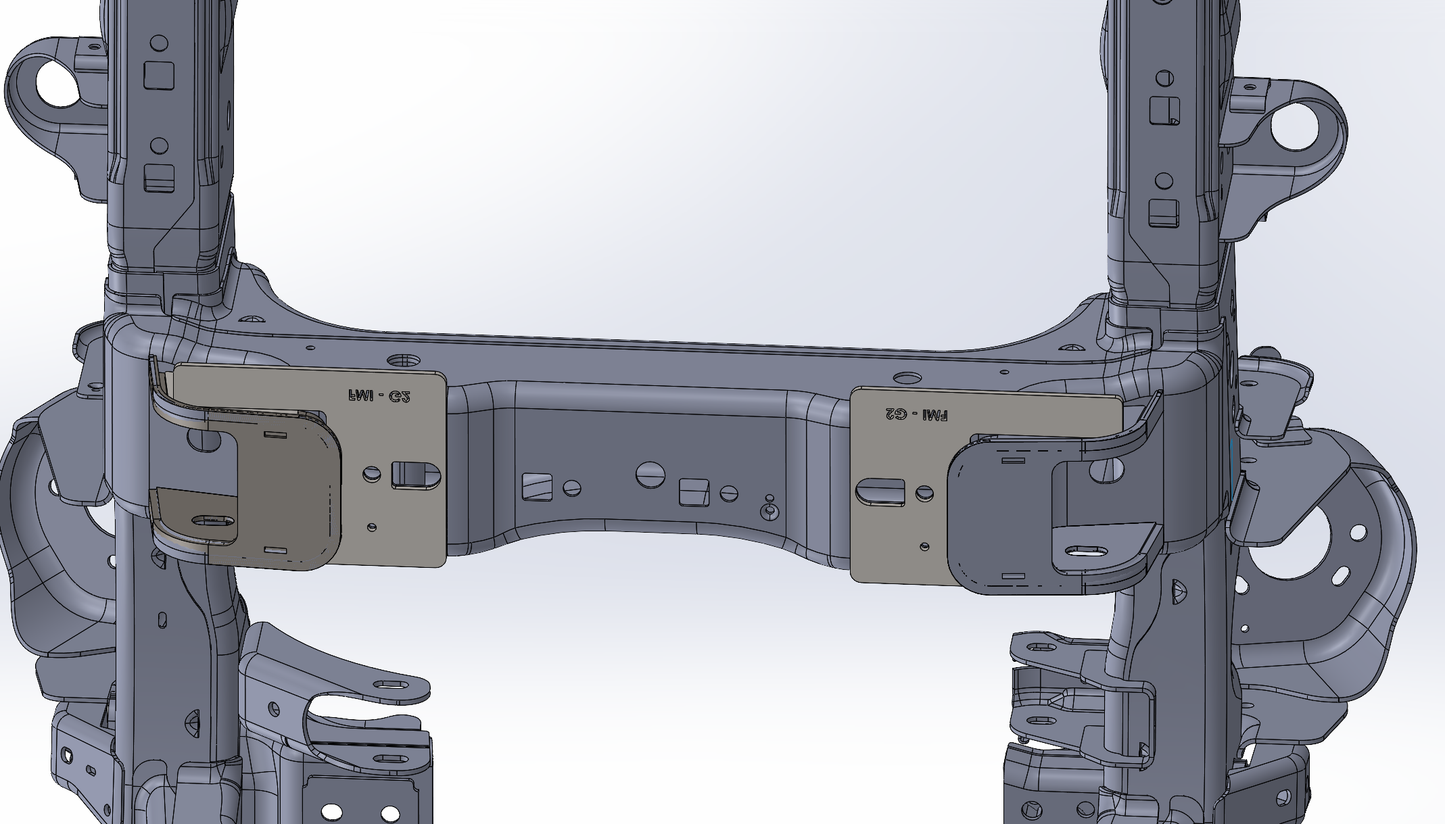 2017 - 2024 Raptor Lower Arm Pocket Replacement Kit By Foutz Motorsports