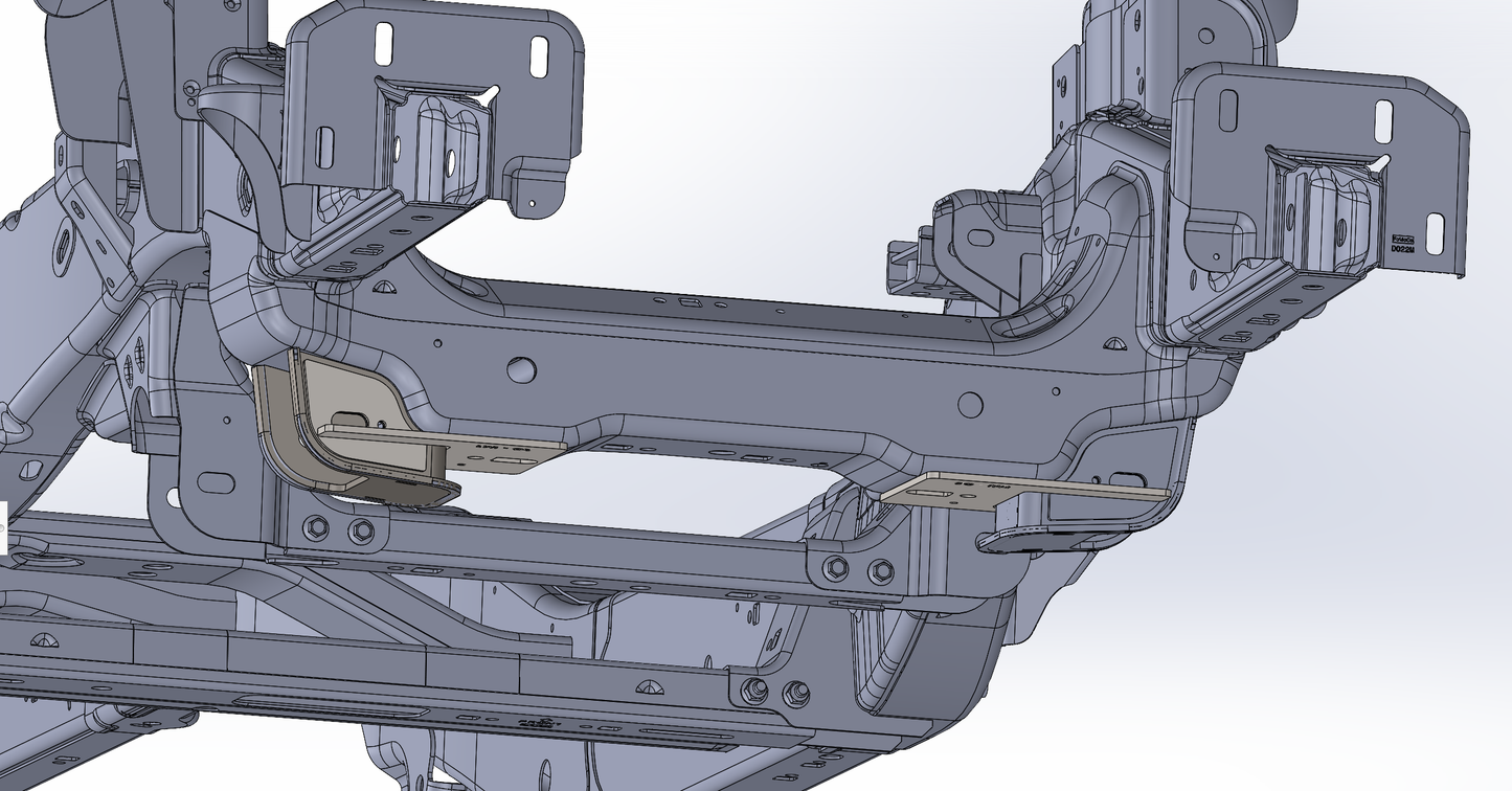 2017 - 2024 Raptor Lower Arm Pocket Replacement Kit By Foutz Motorsports