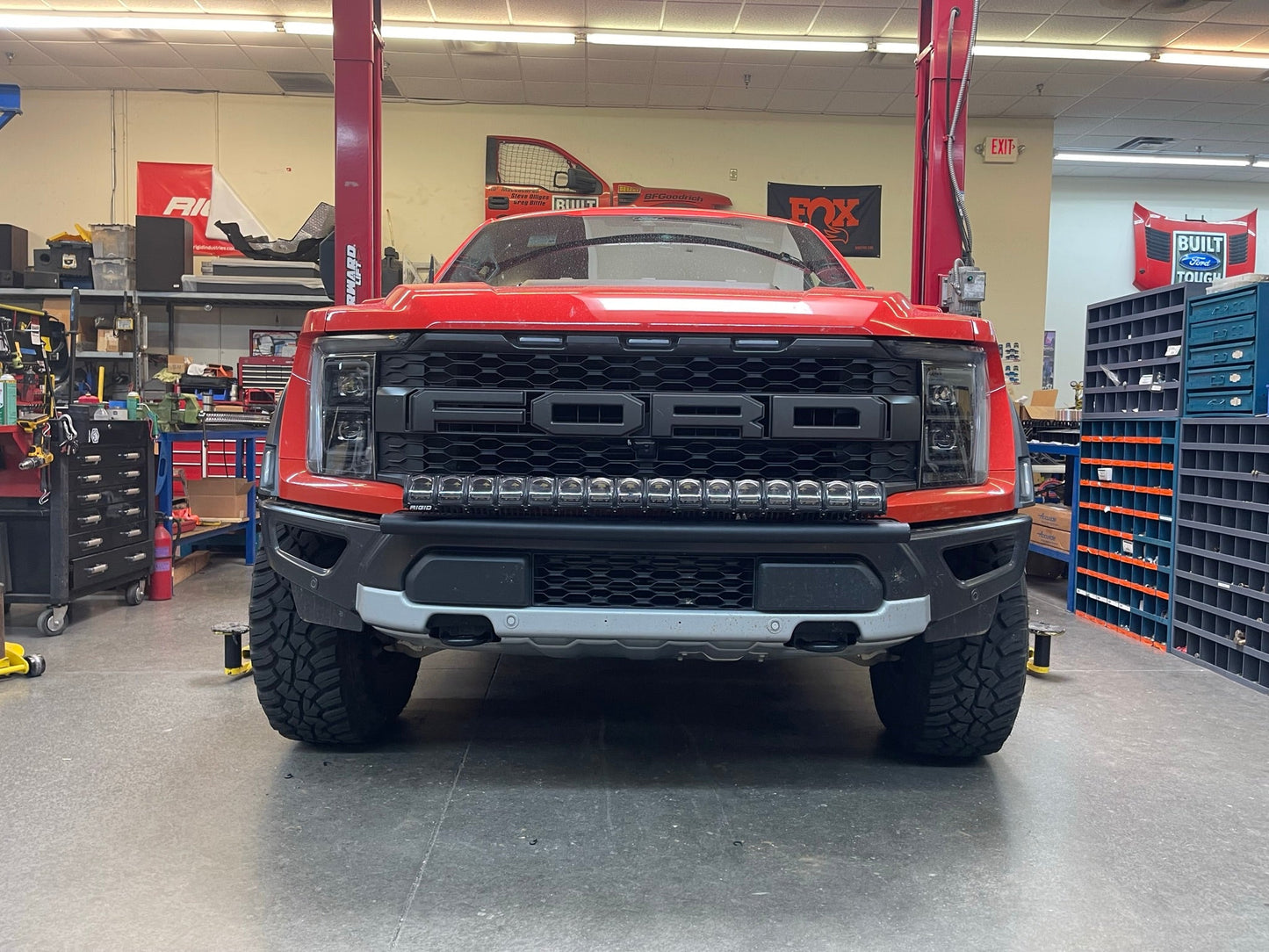 Gen 3 Raptor Front Light Mount Kit (stock bumper) - Use Any Light