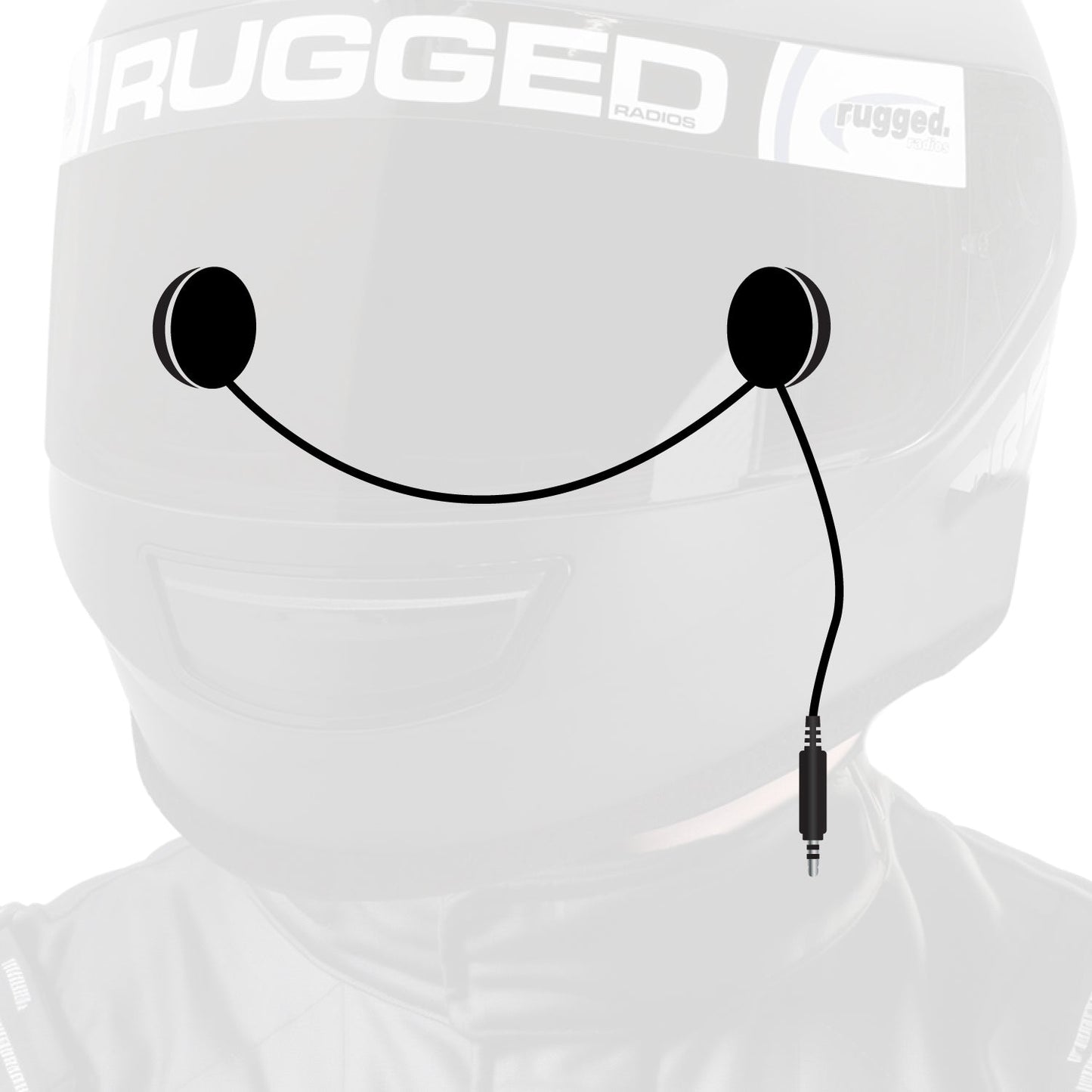 In-Helmet Speakers with 3.5mm Plug Stereo / Standard