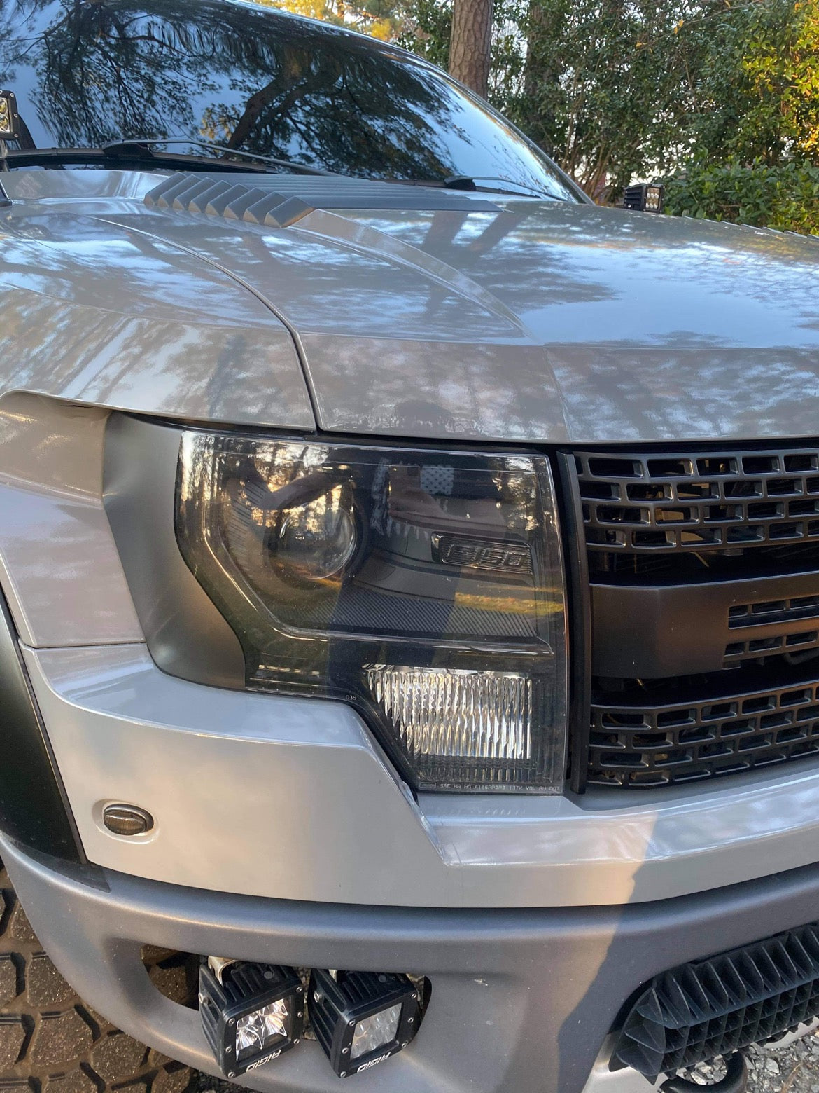 Headlight Amber Corner Vinyl (2009-2014 F150 & 2010-2014 Raptor)
