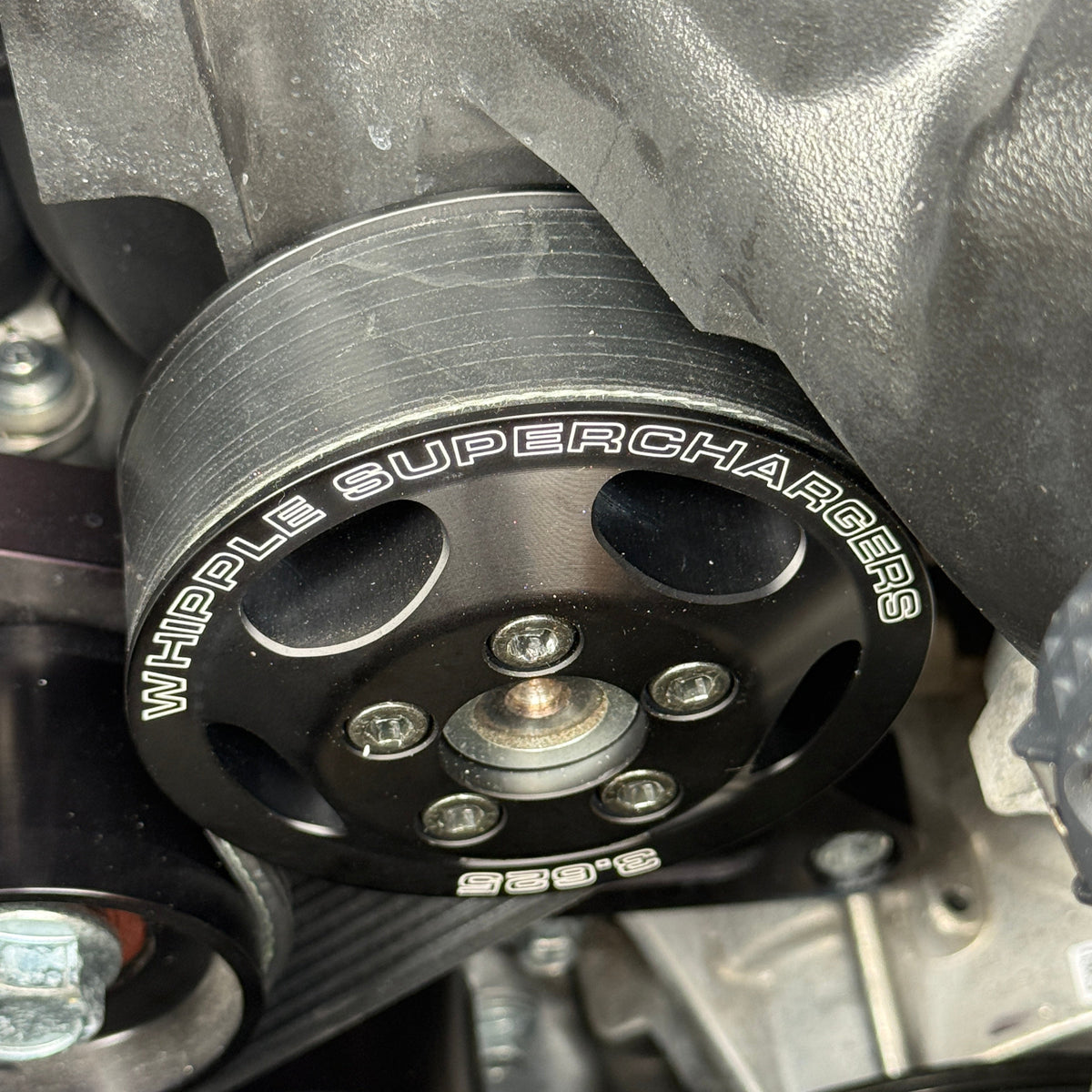 Whipple 3.625" Pulley 20232025 Ford Raptor R Whipple Supercharged
