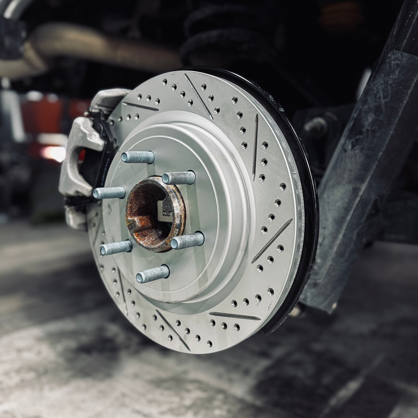 R1 Concepts 2023-2026 Ford Raptor R - Rear Brake Upgrade Kit