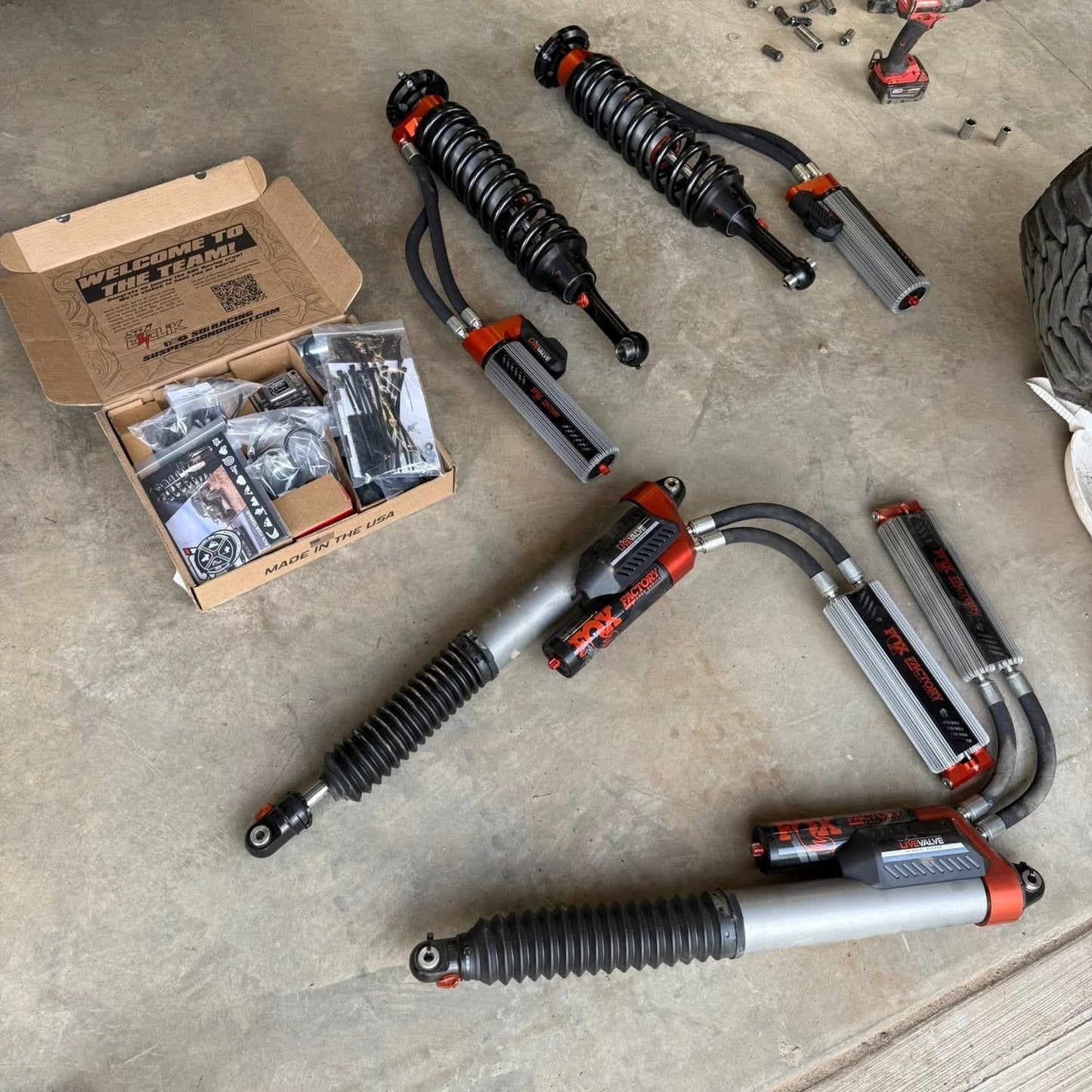 TSP Gen 1 Raptor Suspension Conversion Suite