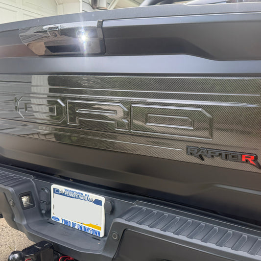 2021-2026 Ford Raptor/R Carbon Fiber Tailgate Panel