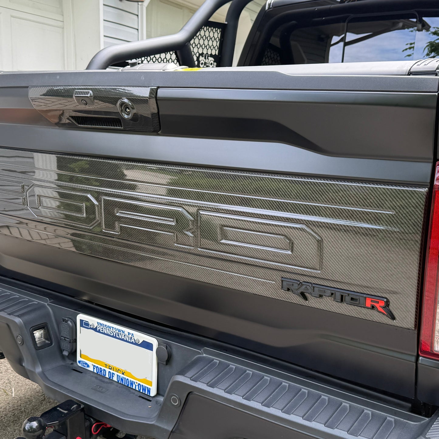 2021-2026 Ford Raptor/R Carbon Fiber Tailgate Panel