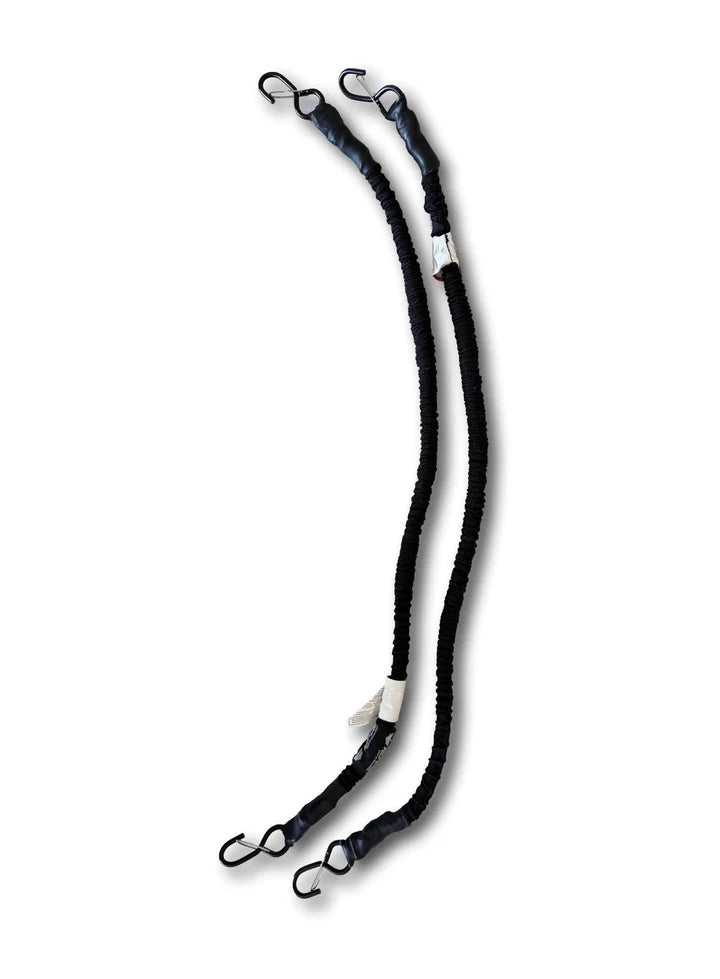 Premium Bungee Straps (Pair) – Black