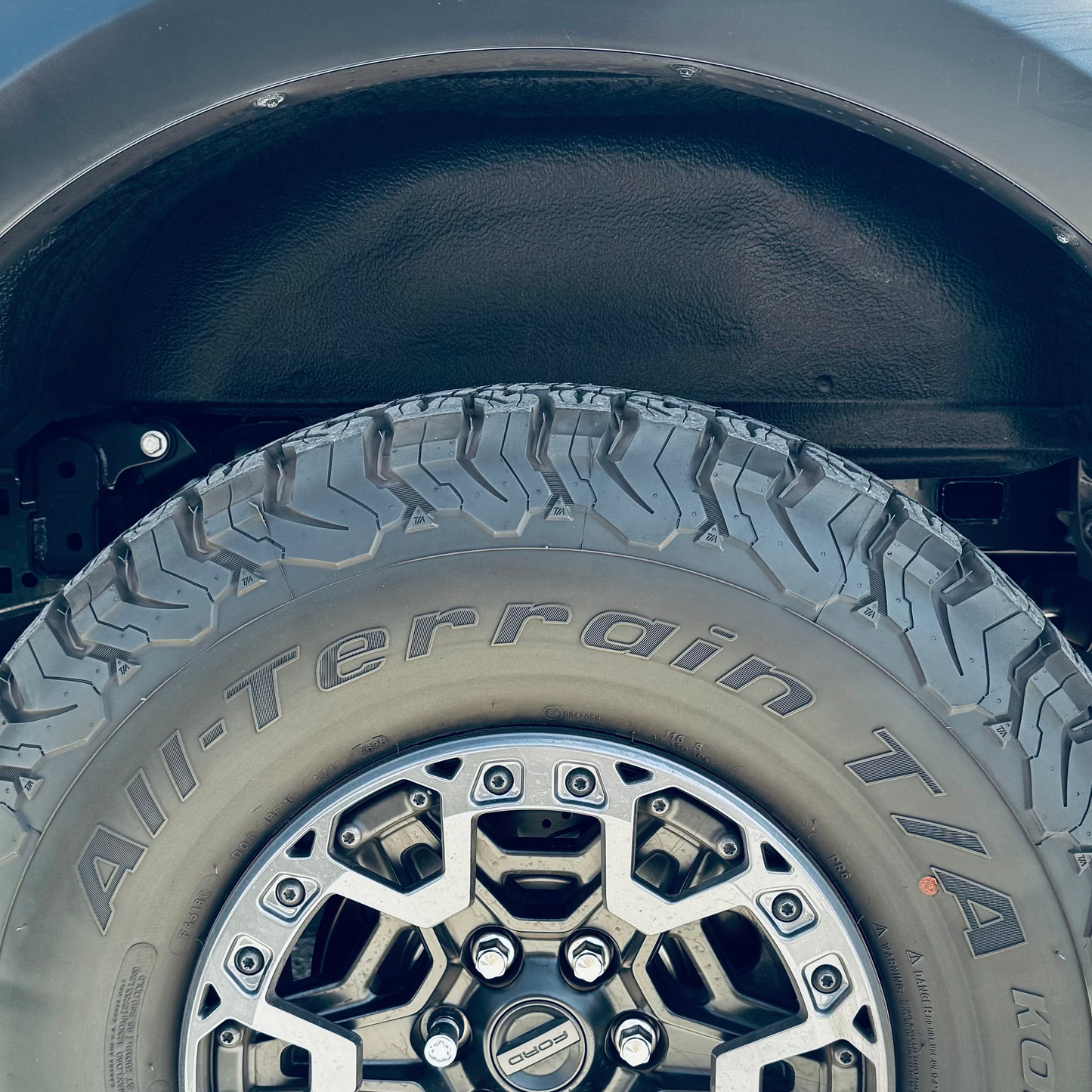 Husky Liners 2021-2026 Raptor/R Black Rear Wheel Well Guards