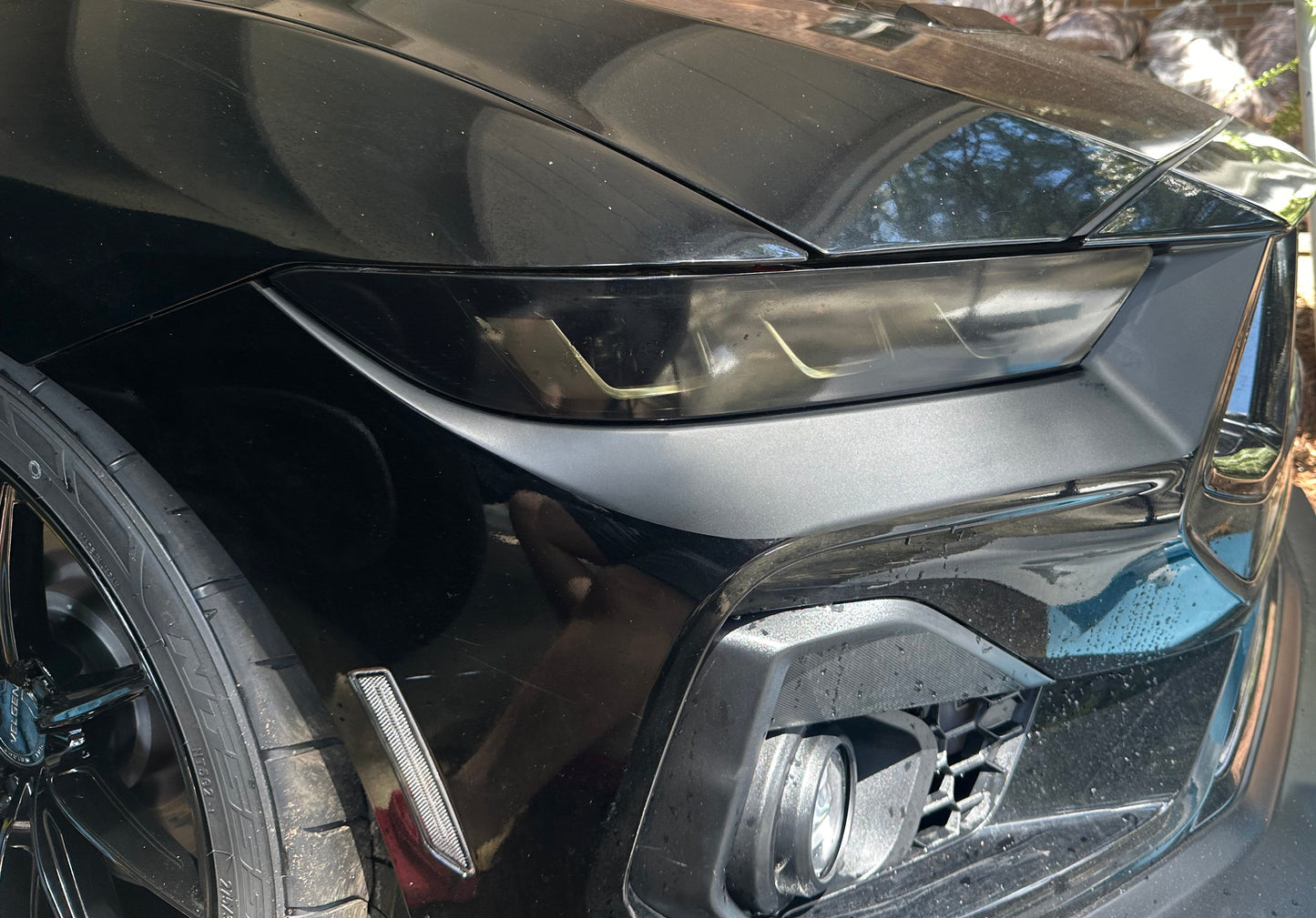 Front Bumper Headlight Accent Kit (2024+ Mustang)