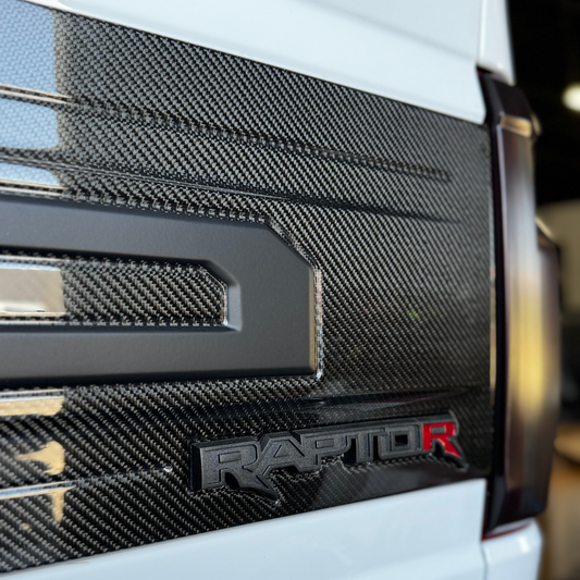 2021-2026 Ford Raptor/R Carbon Fiber Tailgate Panel