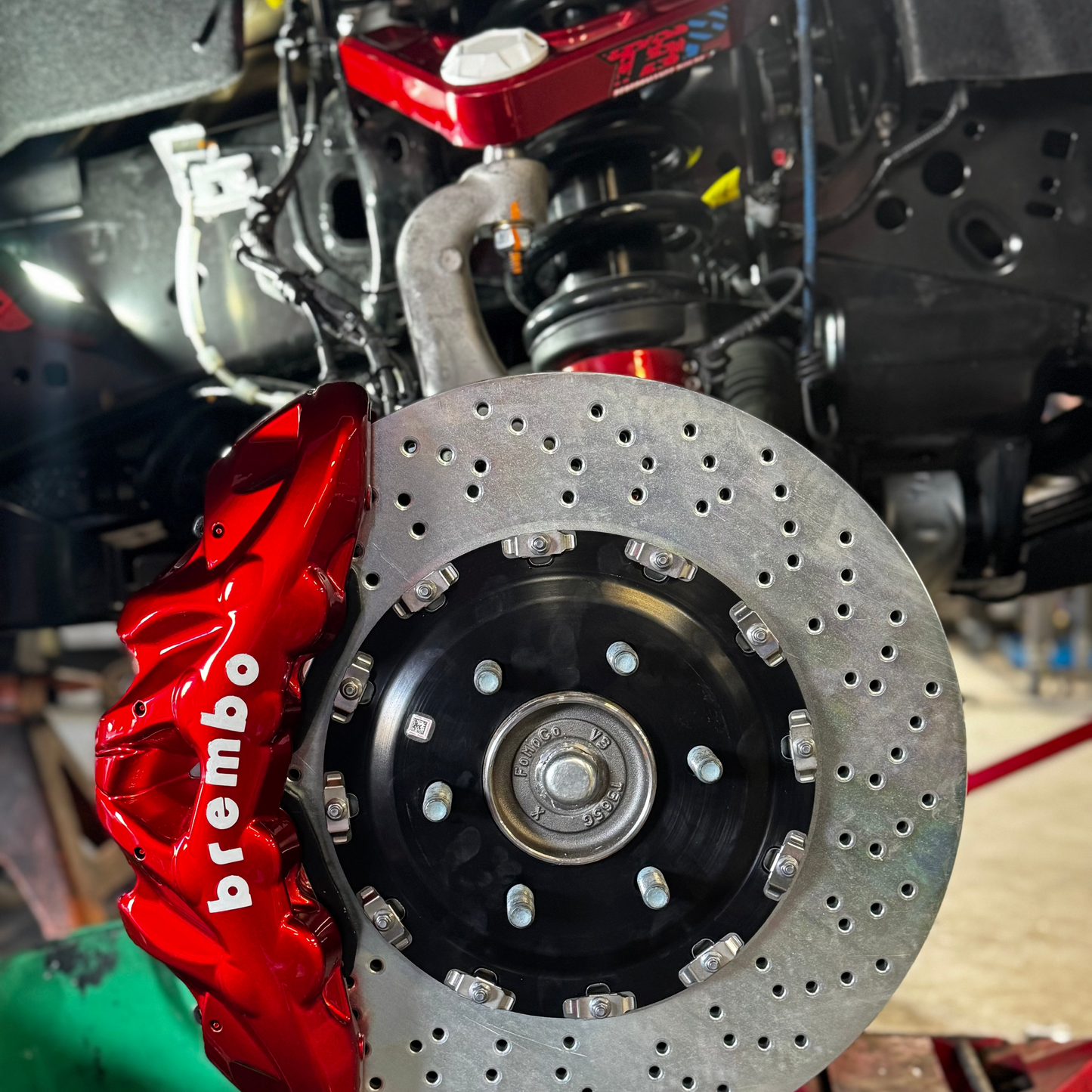 Brembo GT Series 8-Piston Front Brake Kit - 2021-2025 Raptor/R