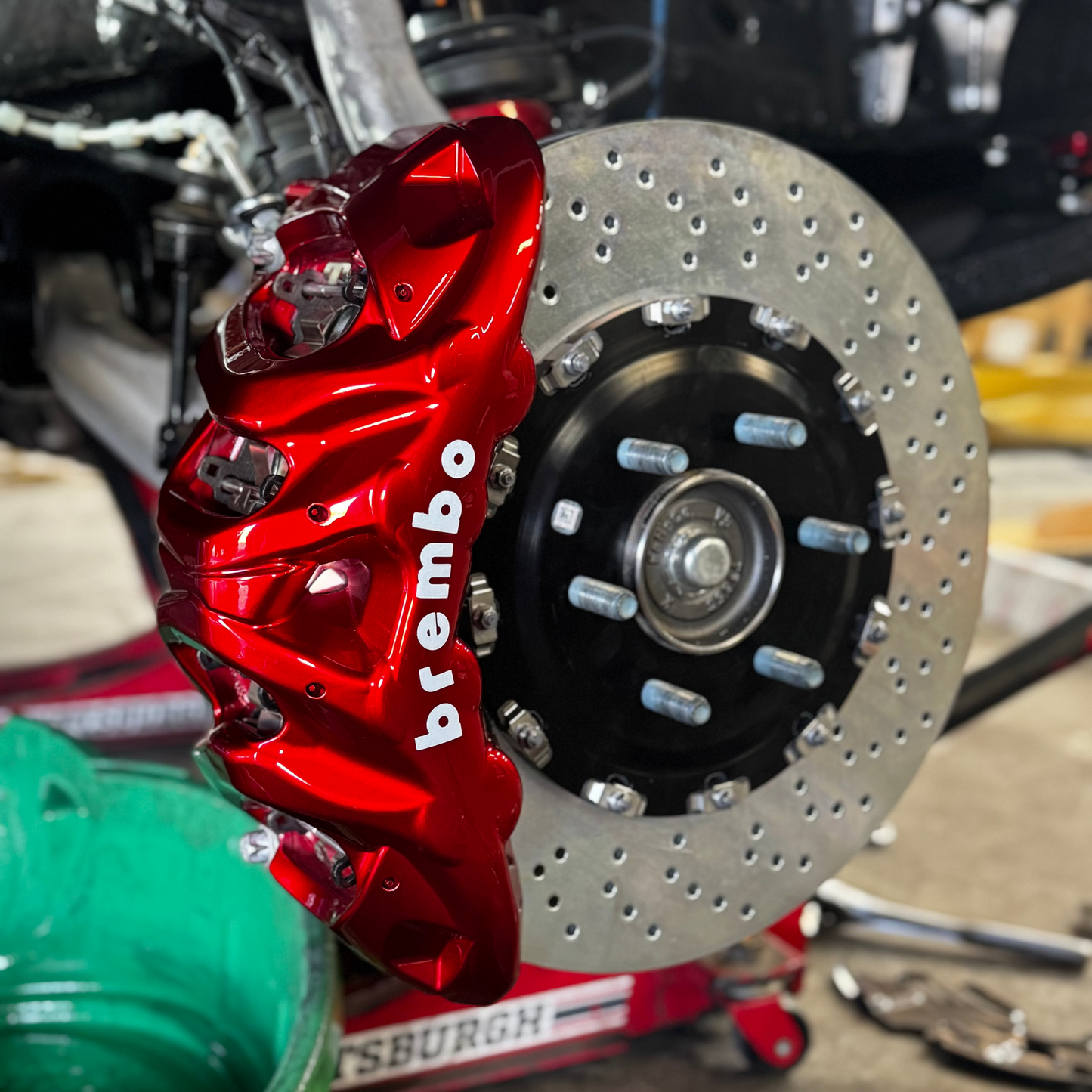 Brembo GT Series 8-Piston Front Brake Kit - 2021-2025 Raptor/R