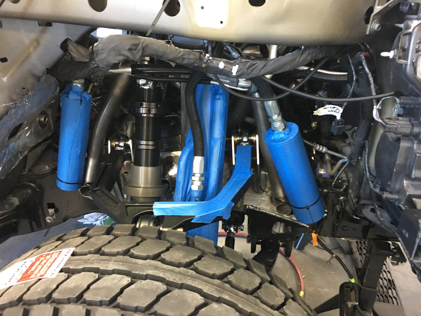 2017 Up Raptor Long Travel Front Suspension Kit - Gen 2