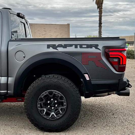 Raptor R Bedside Graphic Pair - Factory Style - Customizable