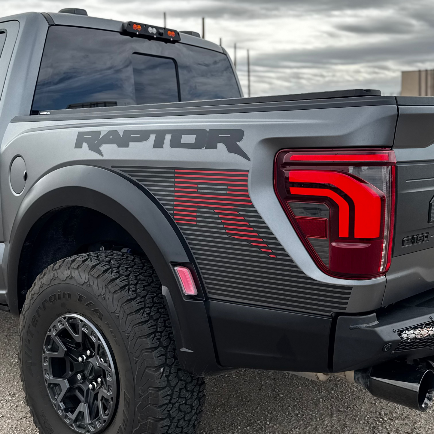 Raptor R Bedside Graphic Pair - Factory Style - Customizable