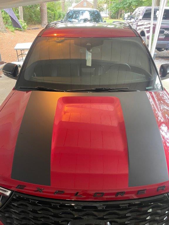 Large Hood Decal U Style (2020-2023 Explorer)