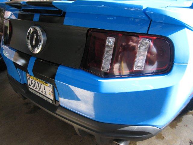 Front & Rear Lens Vinyl Tint Kit (2010-2012 Mustang)
