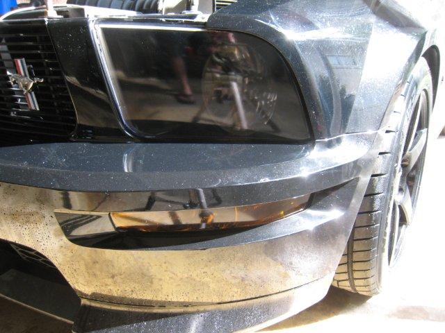 Headlight Lens Vinyl Tint (2005-2009 Mustang)