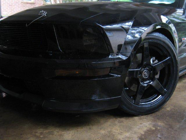 Headlight Lens Vinyl Tint (2005-2009 Mustang GT500)