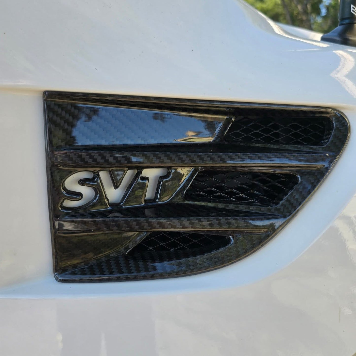 2010-2014 Ford Raptor SVT Replacement Carbon Fiber Side Fender Vent Trim