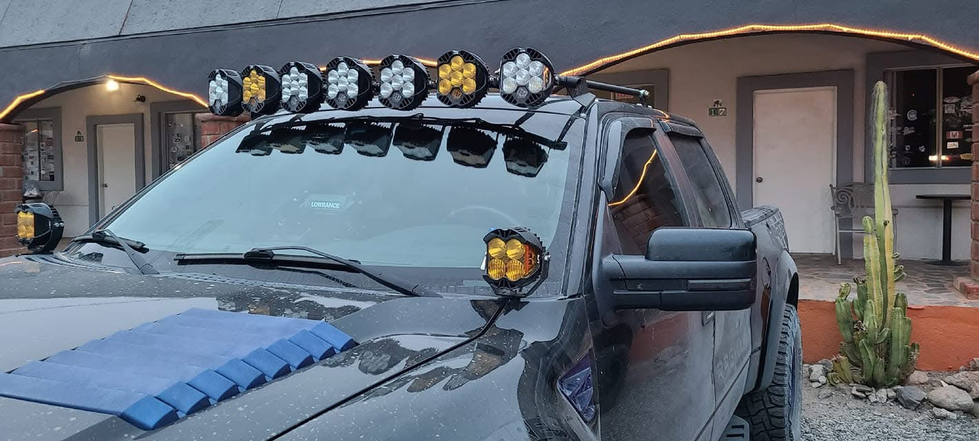 Ford Raptor Ditch Light aka A-Pillar Lights Package