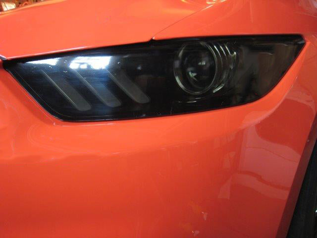 Headlight Lens Vinyl Tint (2015-2017 Mustang, 2016-2020 GT350, 2020-2022 GT500)