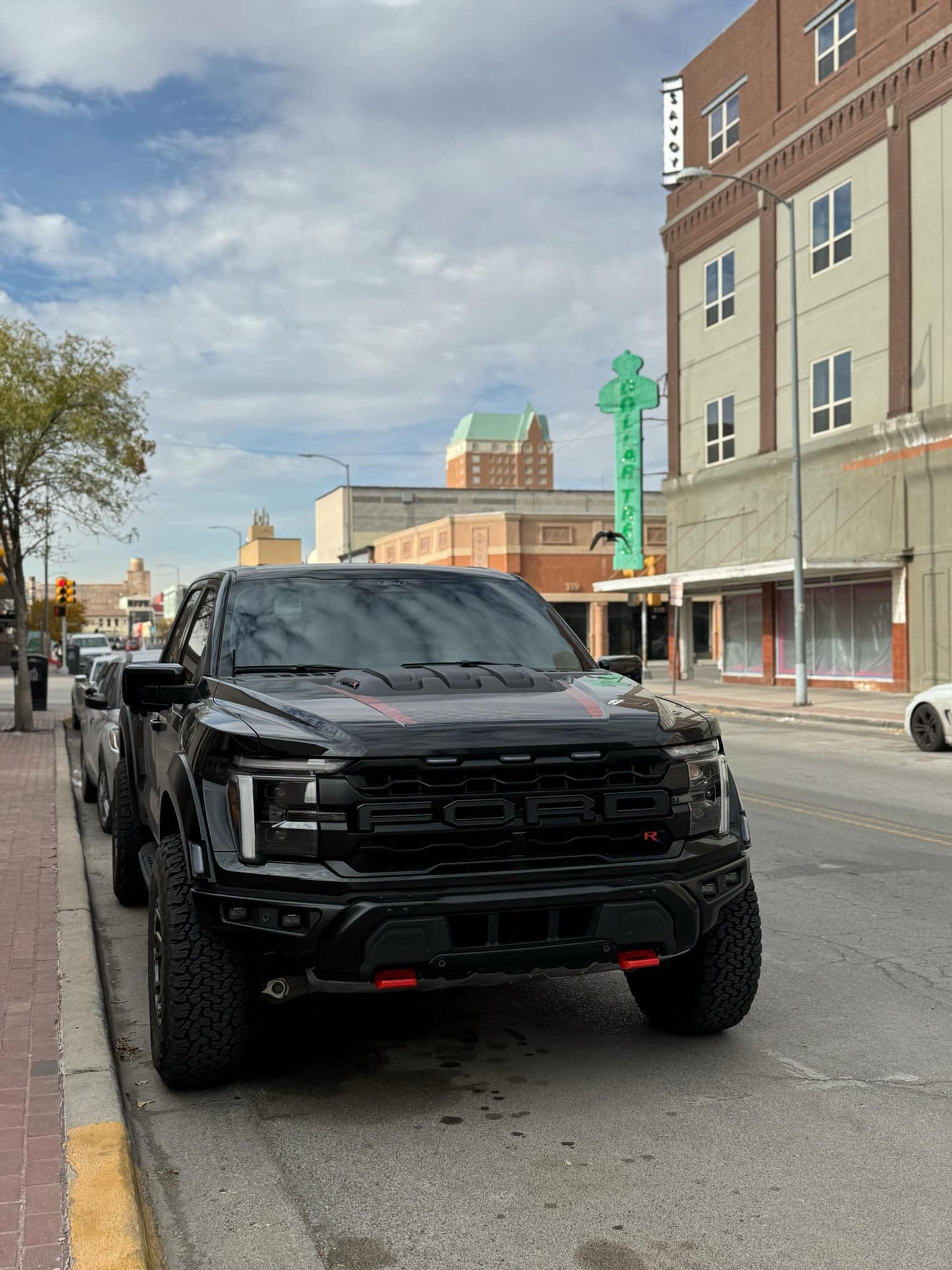 BORA Ford Raptor/R Spacer Kit - Aluminum, BORA Black, Thickness=1.5in (SET OF 4)