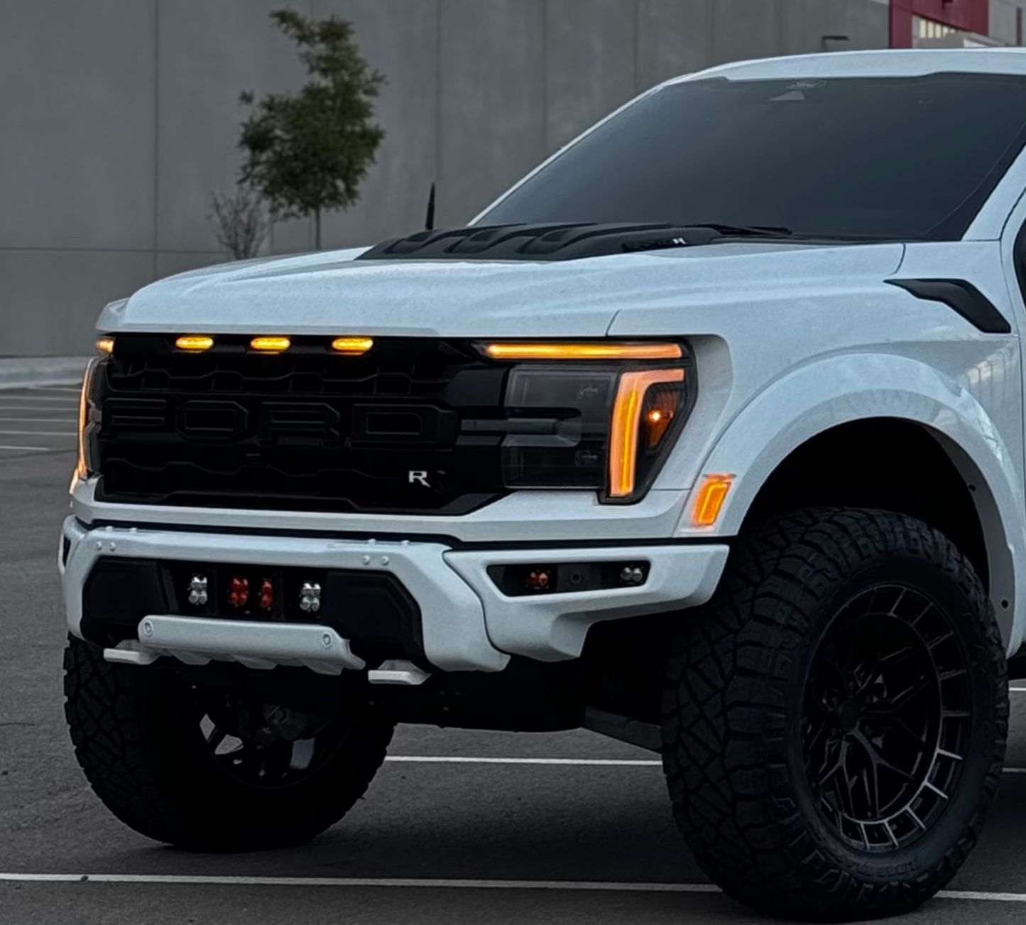 2023-2025 Ford Raptor/R Center Fog Light Kit - Baja Designs Lighting