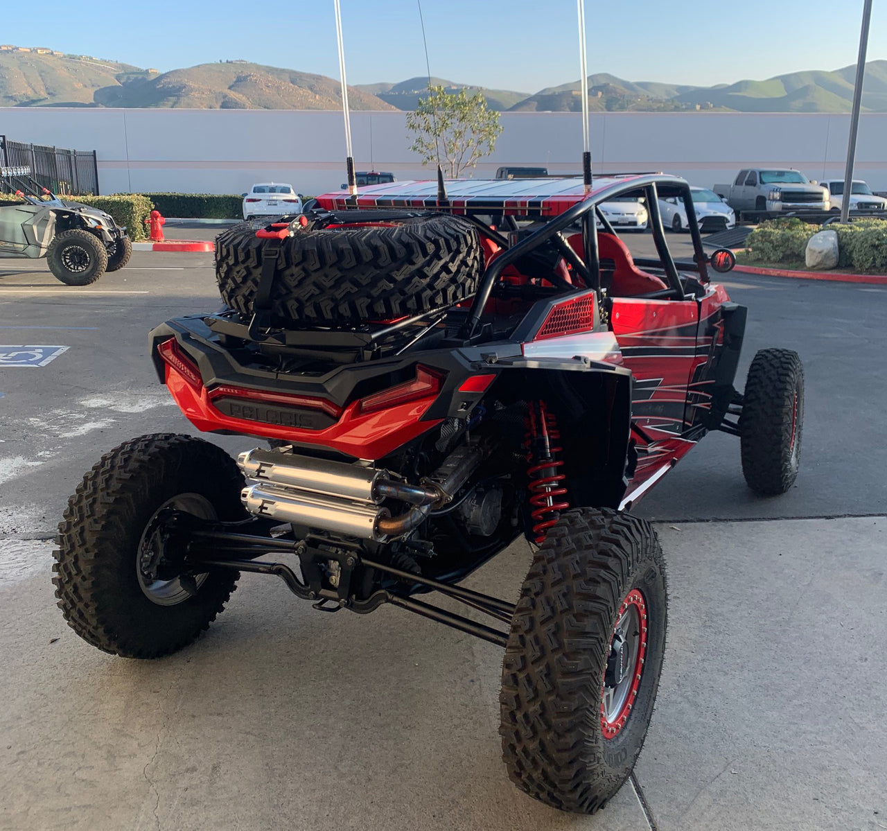 SDR Motorsports RZR XP Rear Adventure Rack
