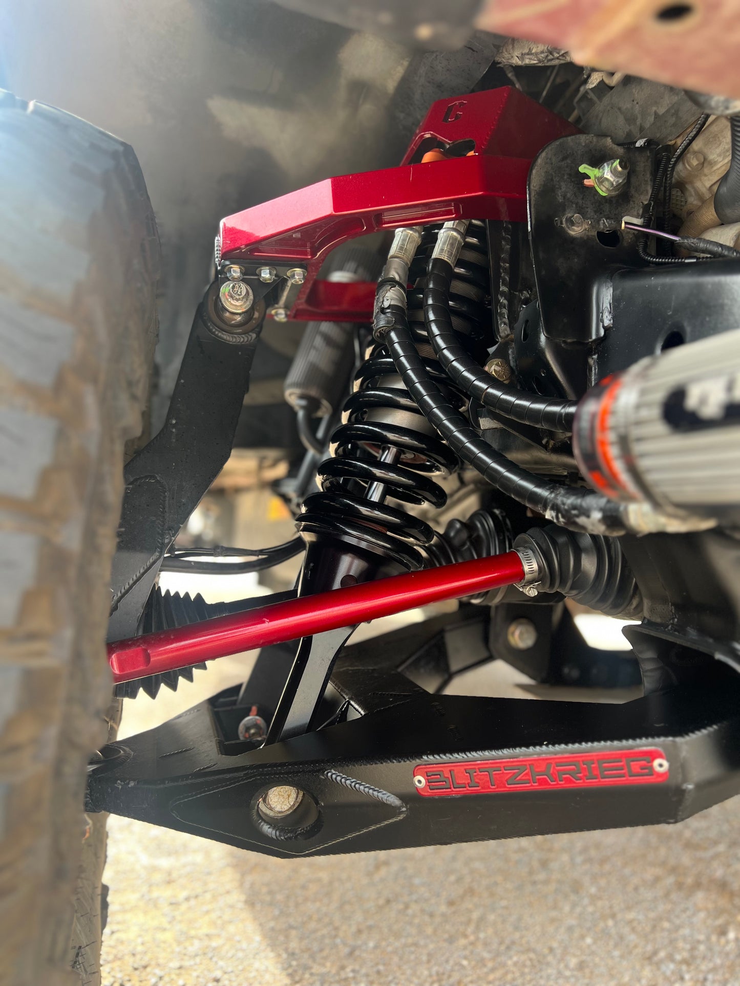 Blitzkrieg Ford Raptor Bolt on Billet Mid Travel Kit