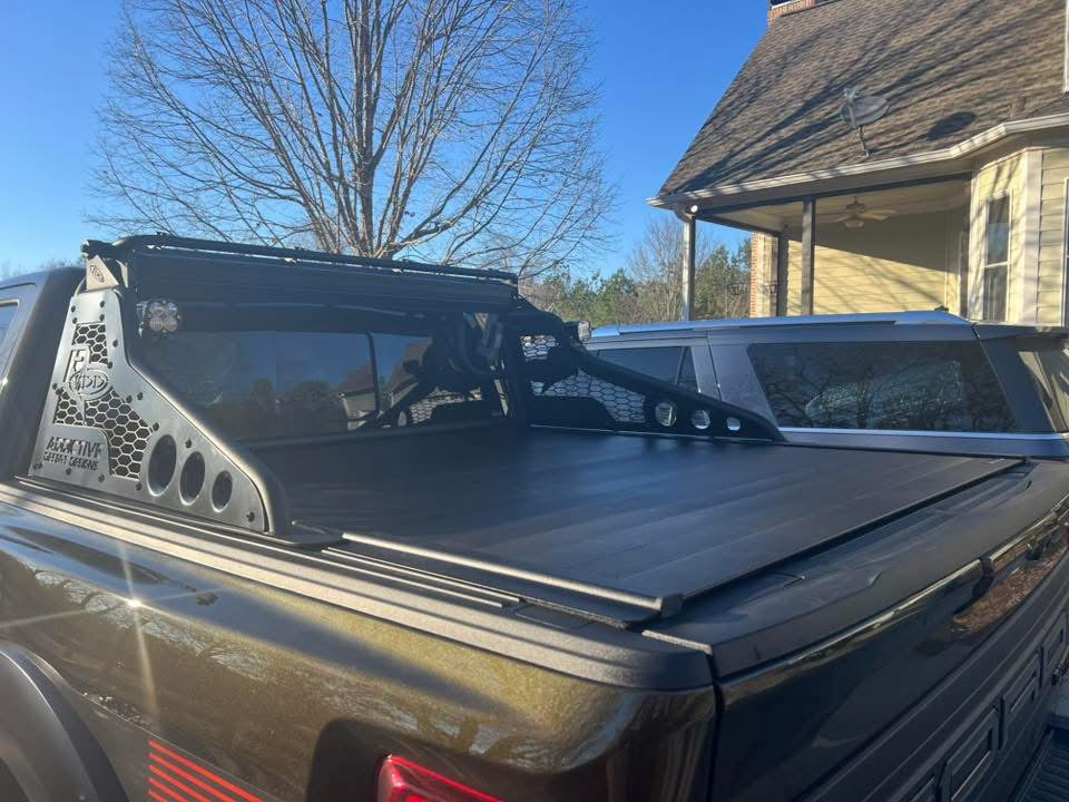 ADD OFFROAD 2010-2025 Ford F-150 Raptor/R Race Series Chase Rack w/ Grill Pattern