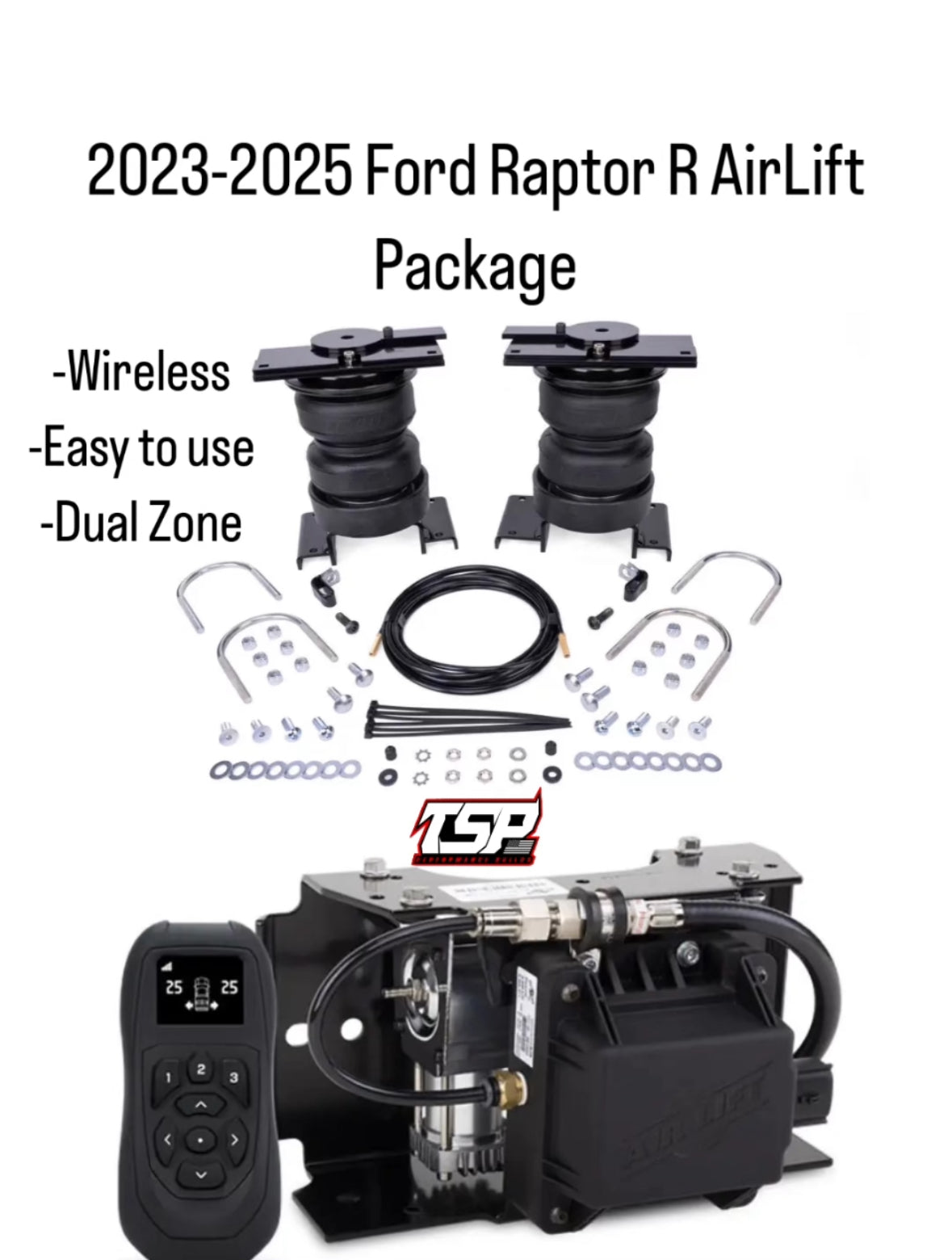 AirLift 2021-2025 Raptor/Raptor R Ultimate Package