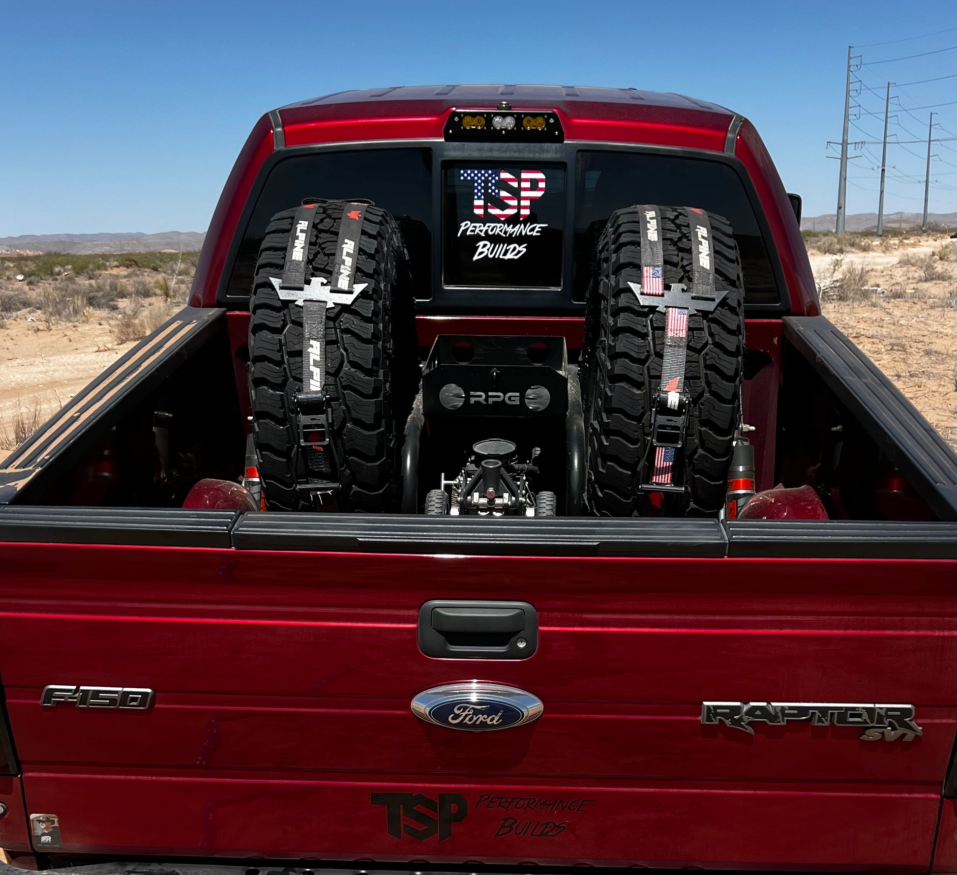 Raptor Recovery Racks RPG OFFROAD ’10-14 FORD RAPTOR RST18 W/ RECOVERY RACK – TSP PARTS