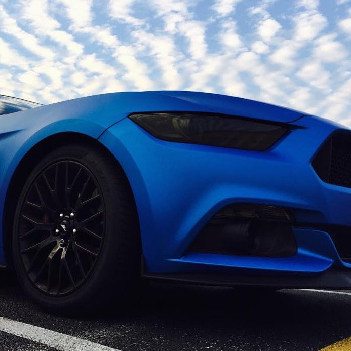 Headlight Lens Vinyl Tint (2015-2017 Mustang, 2016-2020 GT350, 2020-2022 GT500)
