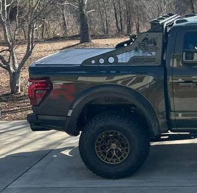 2023-2025 Ford Raptor R Bed Cover + Chase Rack Combo