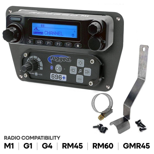 Can-Am Commander Intercom and Radio Mount Rugged RDM