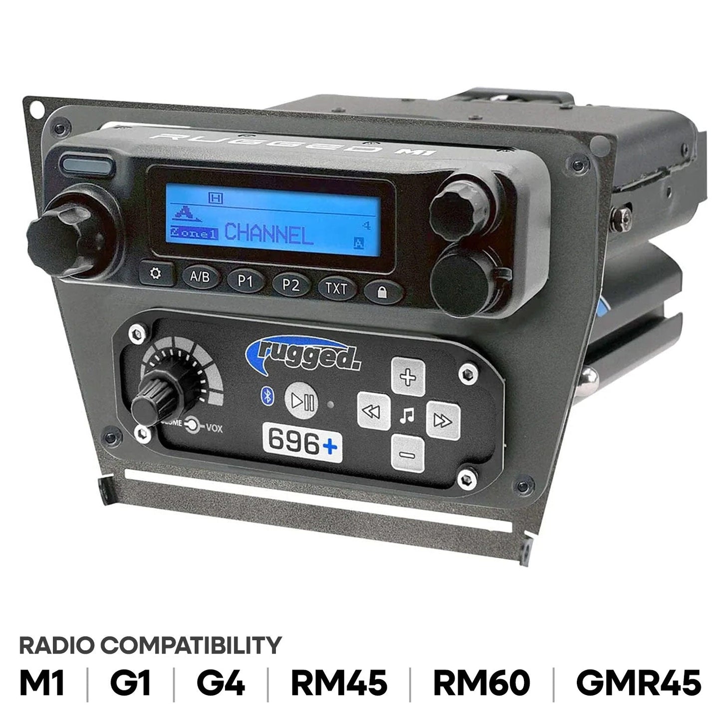 Polaris RZR PRO XP RZR Turbo R and RZR PRO R Dash Mount Radio and Intercom Rugged M1/G1/G4/RM45/RM60/GMR45