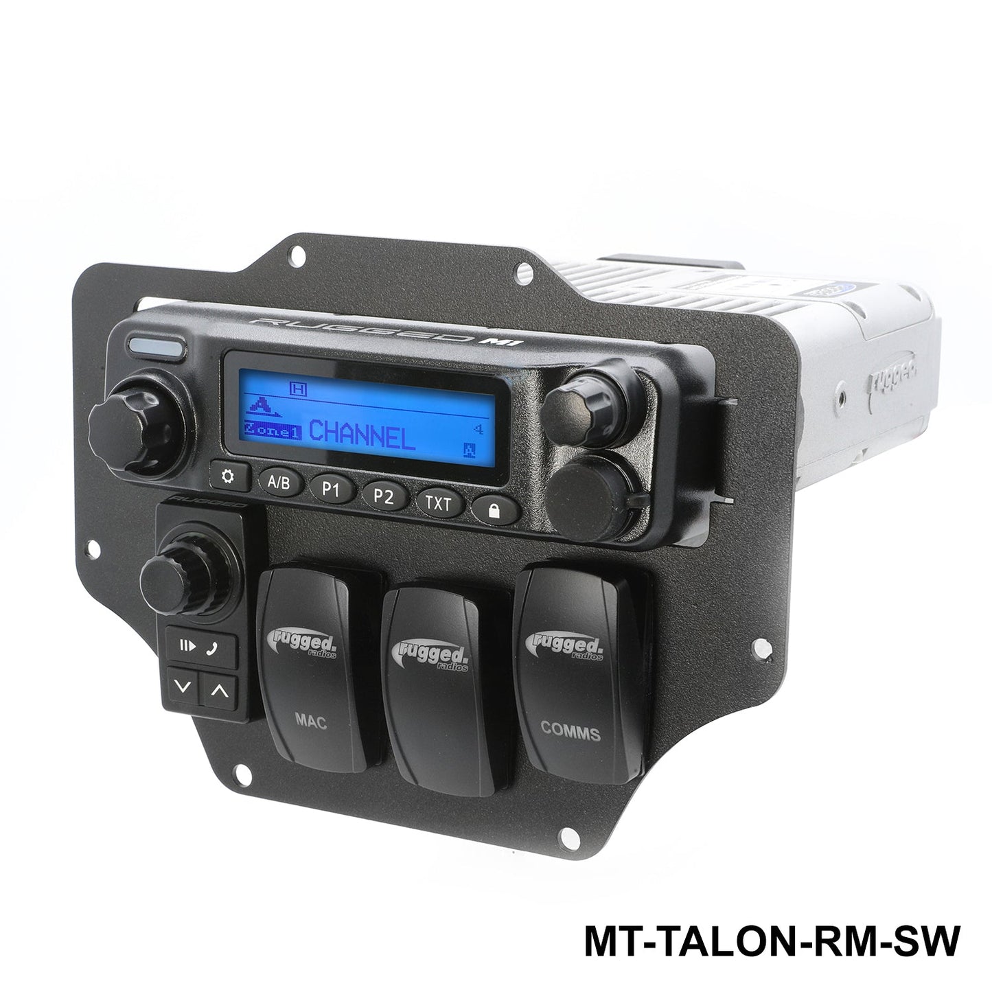 Honda Talon Mount for Radio Intercom and Switches M1 / G1 / G4 / RM45 / RM60 / GMR45 Radio + Switch Holes