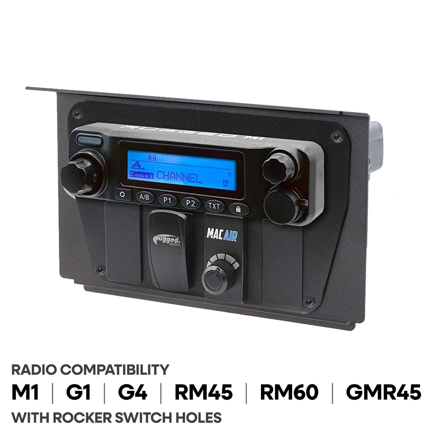Polaris XP1 Mount Kit for Rugged Radios and Intercom Icom F5021