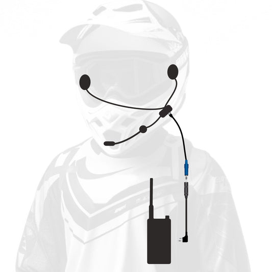 ENDURO Moto Kit -  Includes Helmet Kit and Compact Harness Cable R1