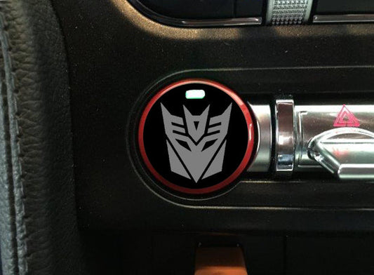 Push Button Decal "Megatron" (2015-2023 Mustang)