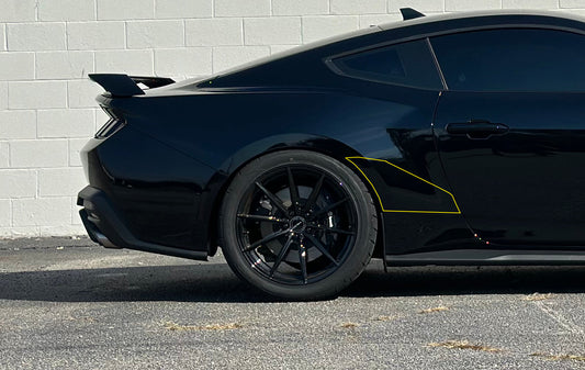 Paint Protection - Rear Quarter Extra (2024+ Mustang)