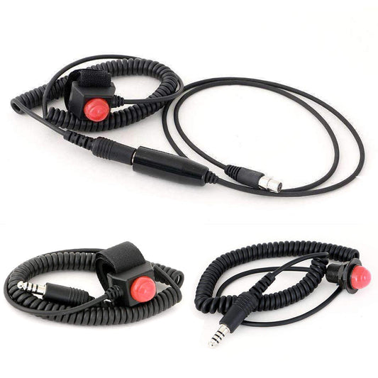 Velcro Mount Quick Disconnect PTT Kit [CS-3-QD PTT-VM2-QD]