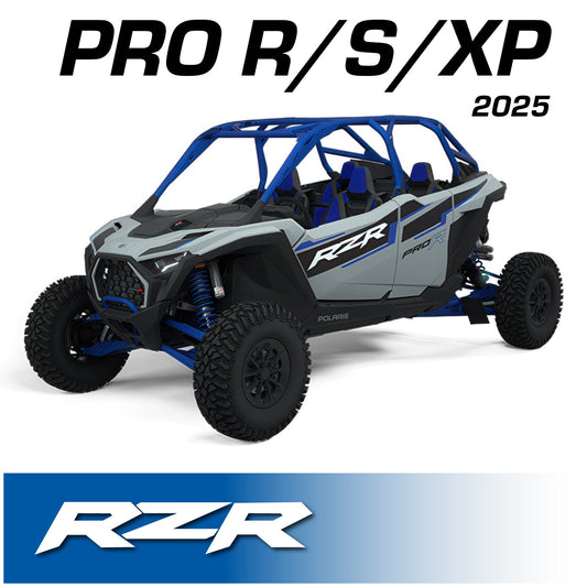 2025 Polaris RZR Pro XP Pro R and Pro S - Complete Communication Kit with Bluetooth Intercom and 2-Way Radio M1 VHF Business Band