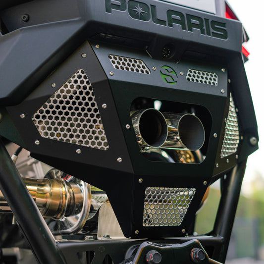 SDR Motorsports Polaris Pro R Rear Exhaust Cover