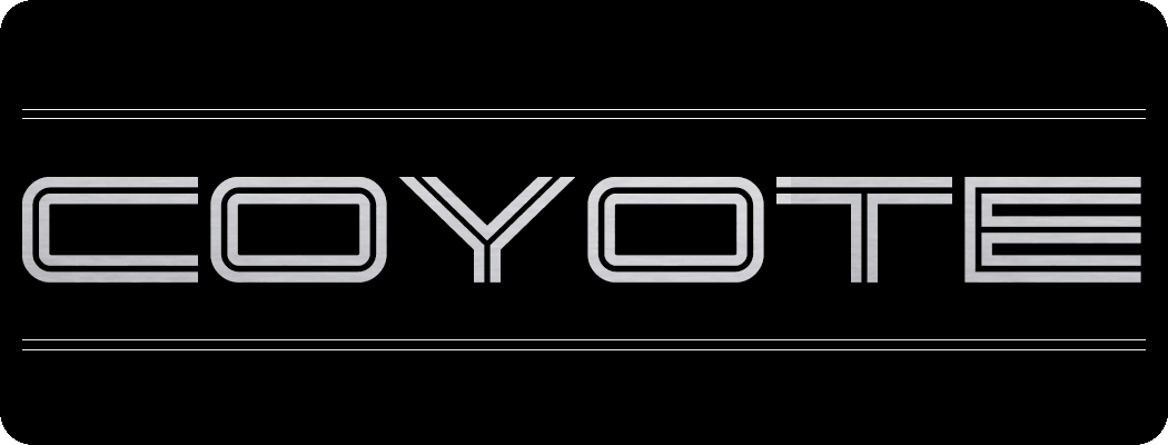 Aluminum Rear Decklid Plate [S21] Coyote (2015-2023 Mustang)